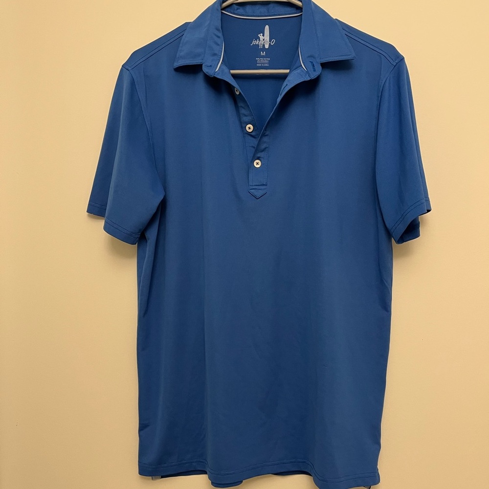 Johnnie O Polo Shirt Mens Medium Golf Short Sleeve Shirt